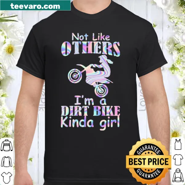 Fun shirt for girls who love dirt biking
