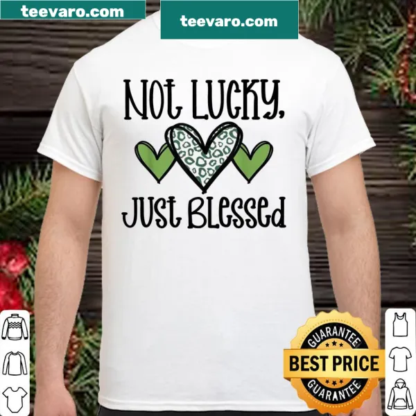 Vintage St. Patrick's Day shirt with leopard print design and cute text