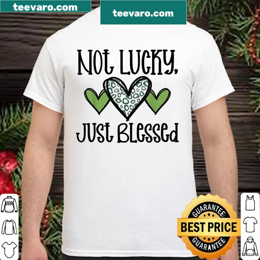 Vintage St. Patrick's Day shirt with leopard print design and cute text