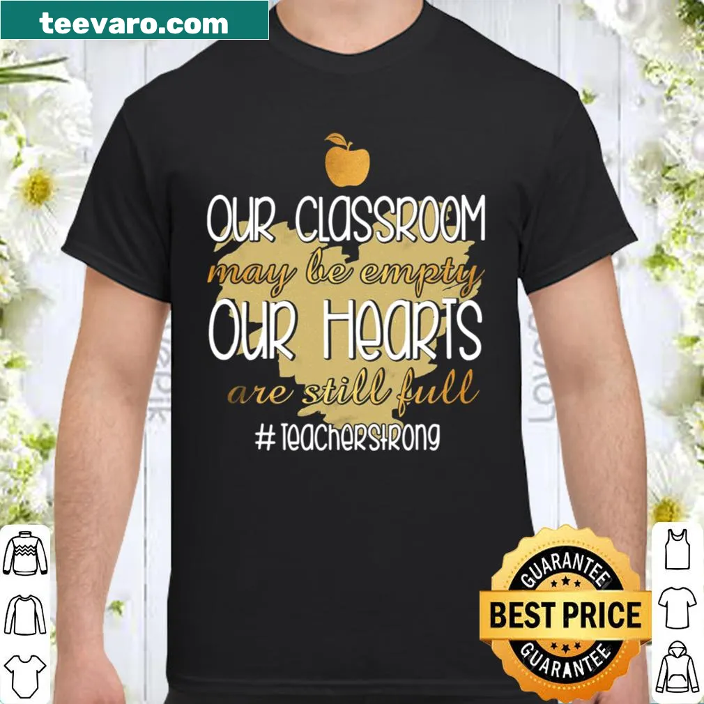 Teacher t-shirt with a message about the strength of the heart.