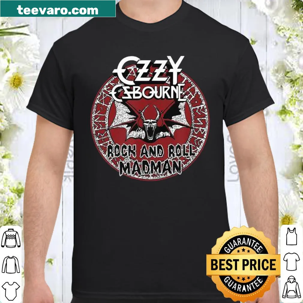 Ozzy Osbourne tribute shirt with edgy rock design