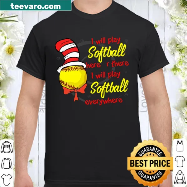 Graphic shirt expressing love for softball, suitable for everyday wear.