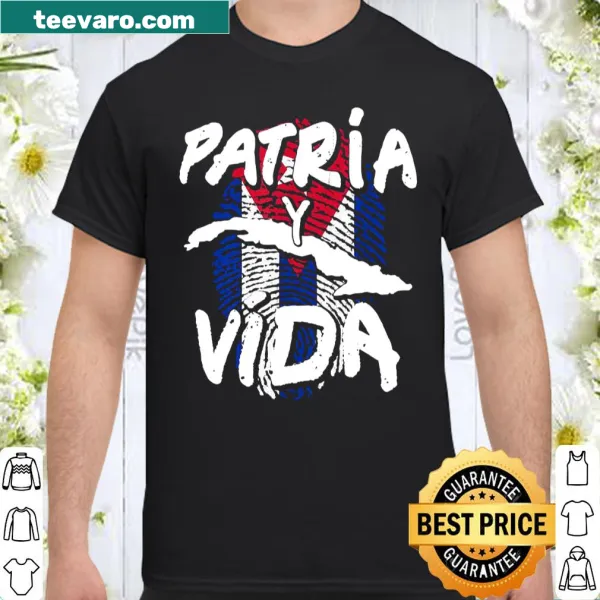 Patriotic shirt supporting Cuban freedom movement