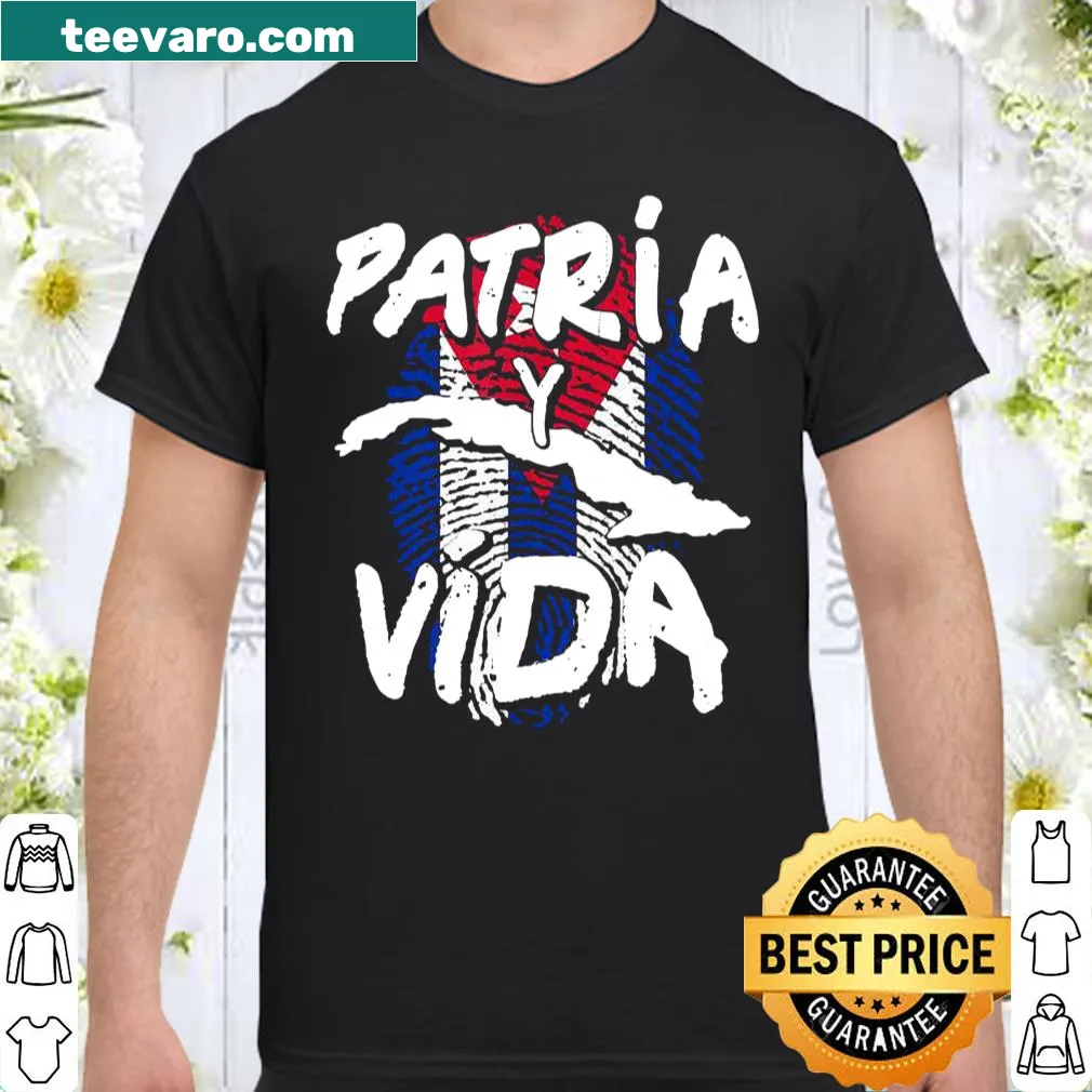 Patriotic shirt supporting Cuban freedom movement