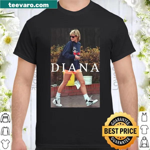 Vintage-inspired shirt honoring Princess Diana's aviation legacy