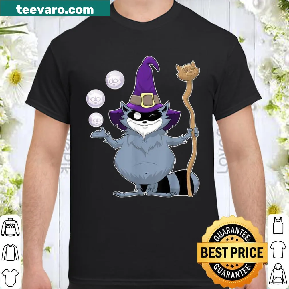 Raccoon-themed gaming shirt featuring NFT graphics