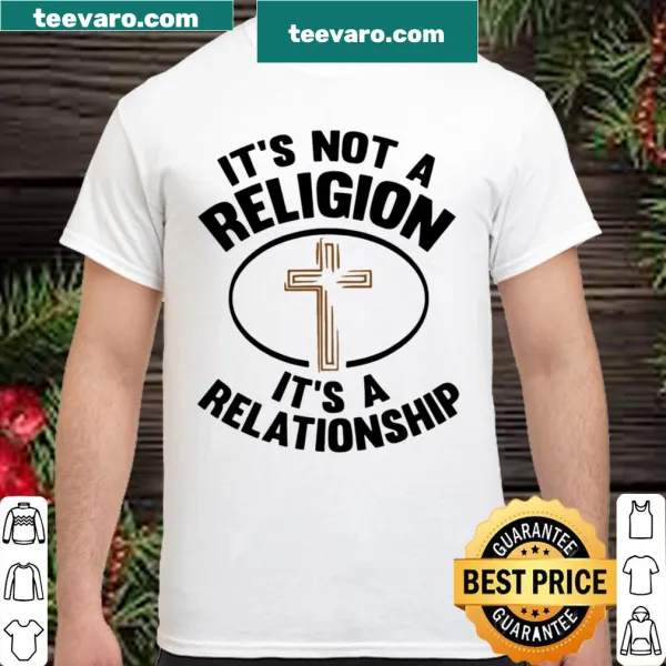 Inspirational shirt highlighting faith and connection to God.