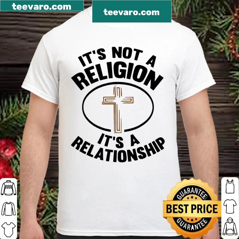 Inspirational shirt highlighting faith and connection to God.