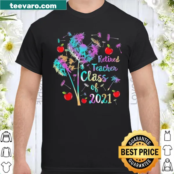 Retired teacher shirt celebrating graduation and retirement