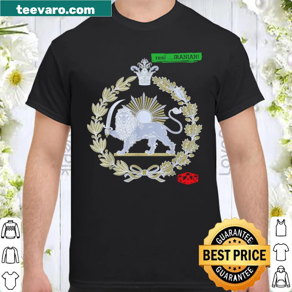 Shirt displaying 'SHIR KHORSHID' for cultural pride