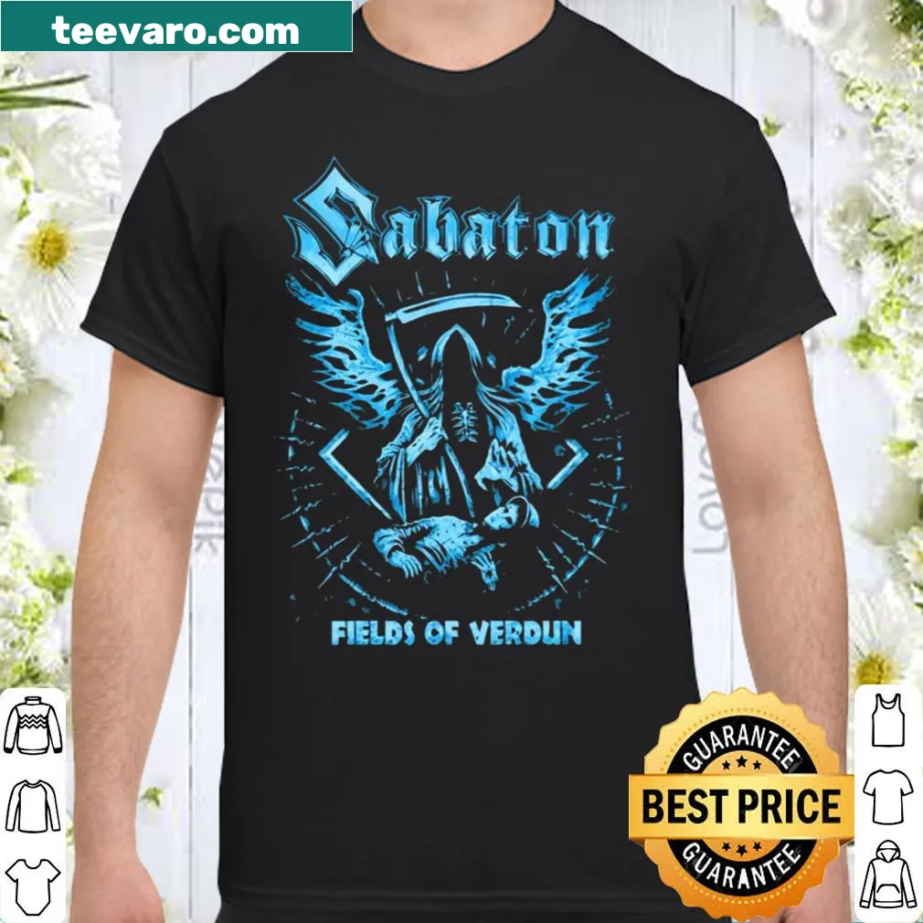 Vintage-style Sabaton 'Fields of Verdun' graphic