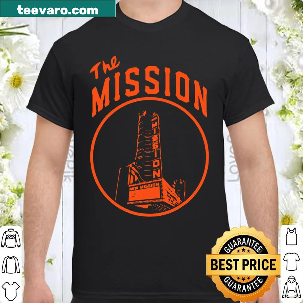 San Francisco Mission District theater graphic t-shirt