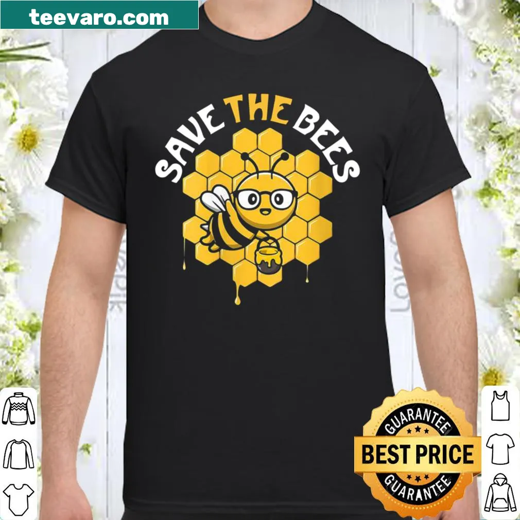 Environmental shirt promoting bee conservation