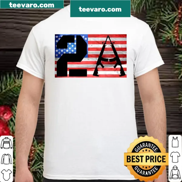 Typography shirt featuring the Second Amendment of the U.S. Constitution
