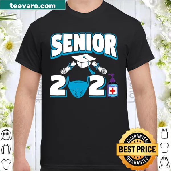Shirt celebrating the Class of 2021 graduation with a poignant design.