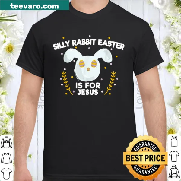 Playful rabbit illustration with Easter message for casual wear