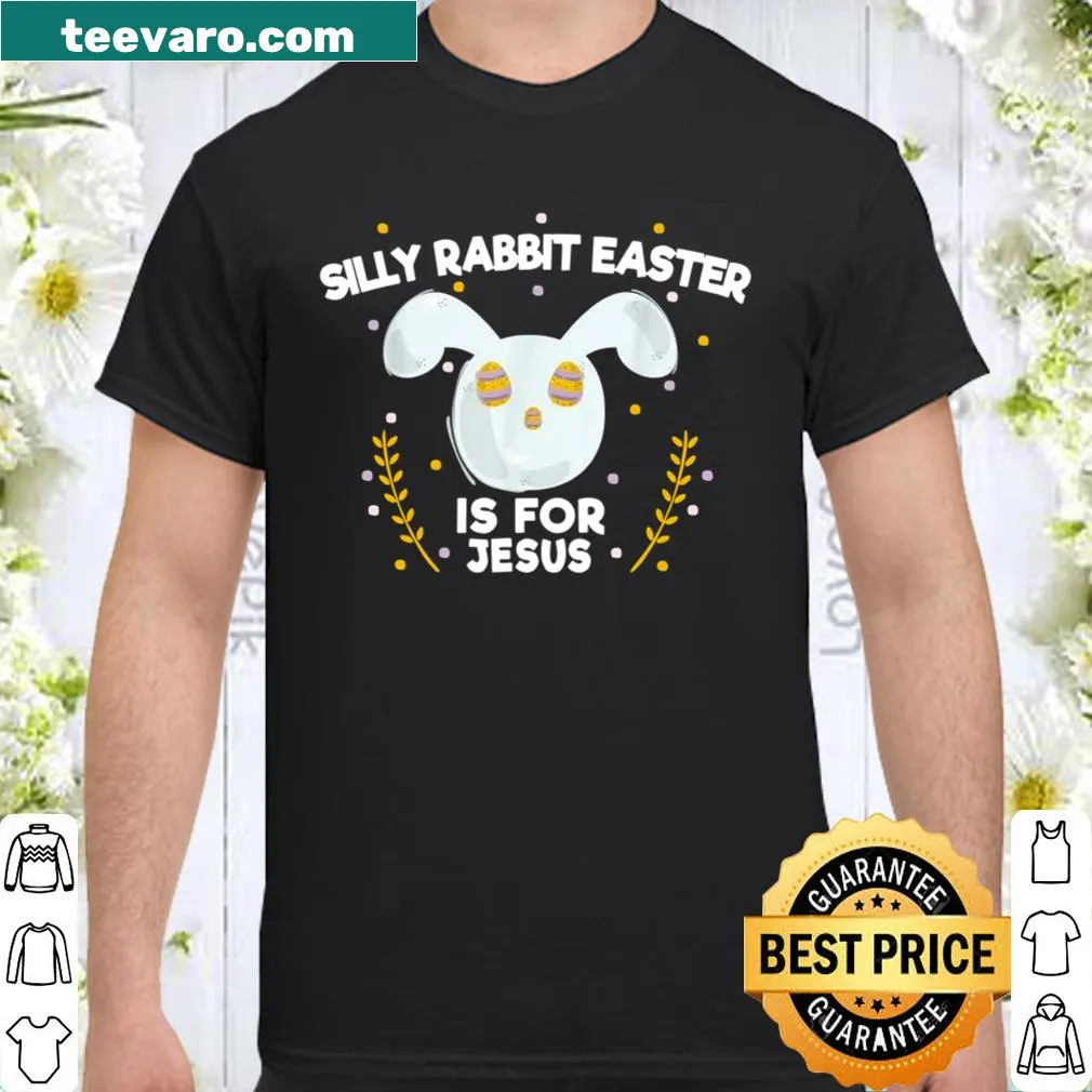 Playful rabbit illustration with Easter message for casual wear