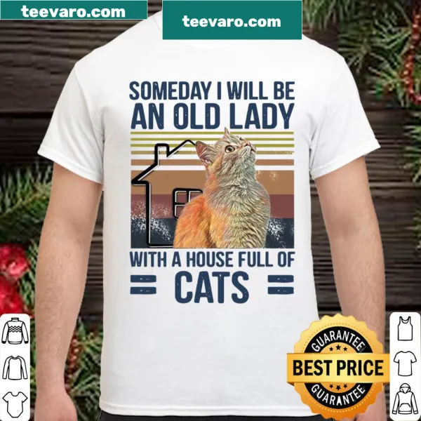 Vintage shirt with humorous cat lover quote
