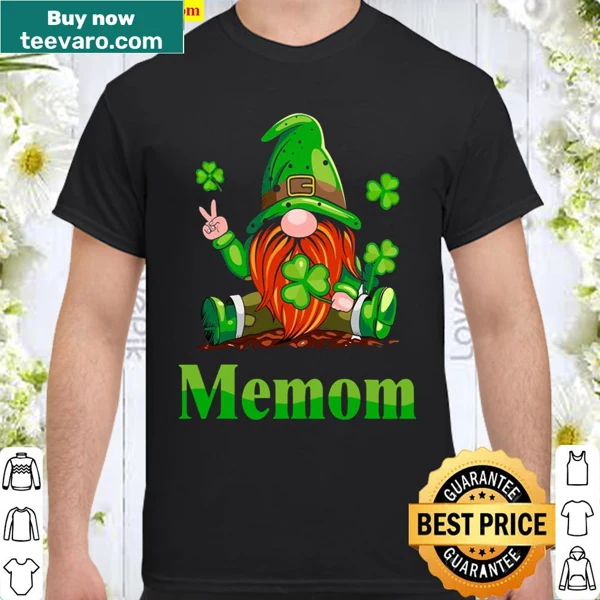Memom typography design for St. Patrick's Day