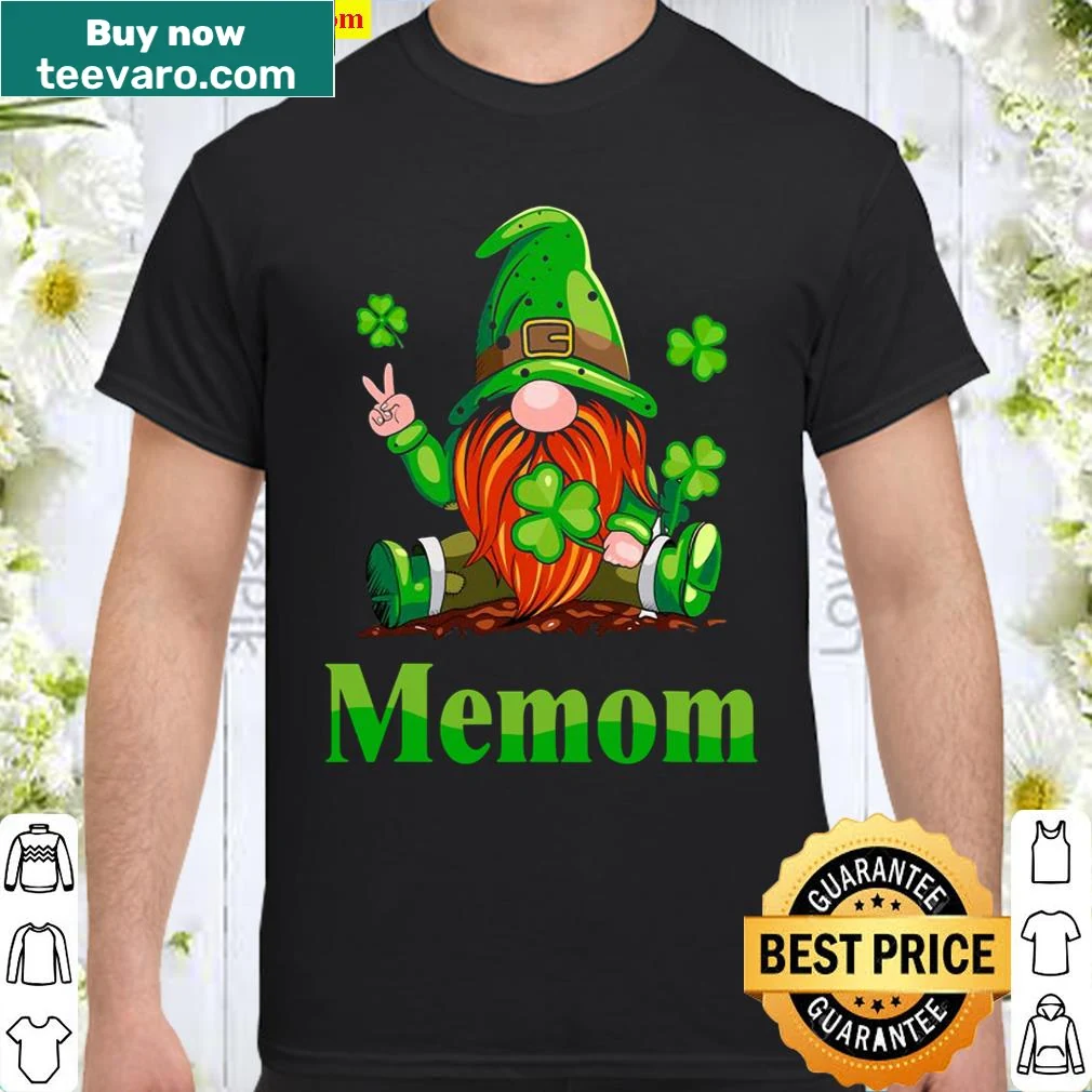 Memom typography design for St. Patrick's Day