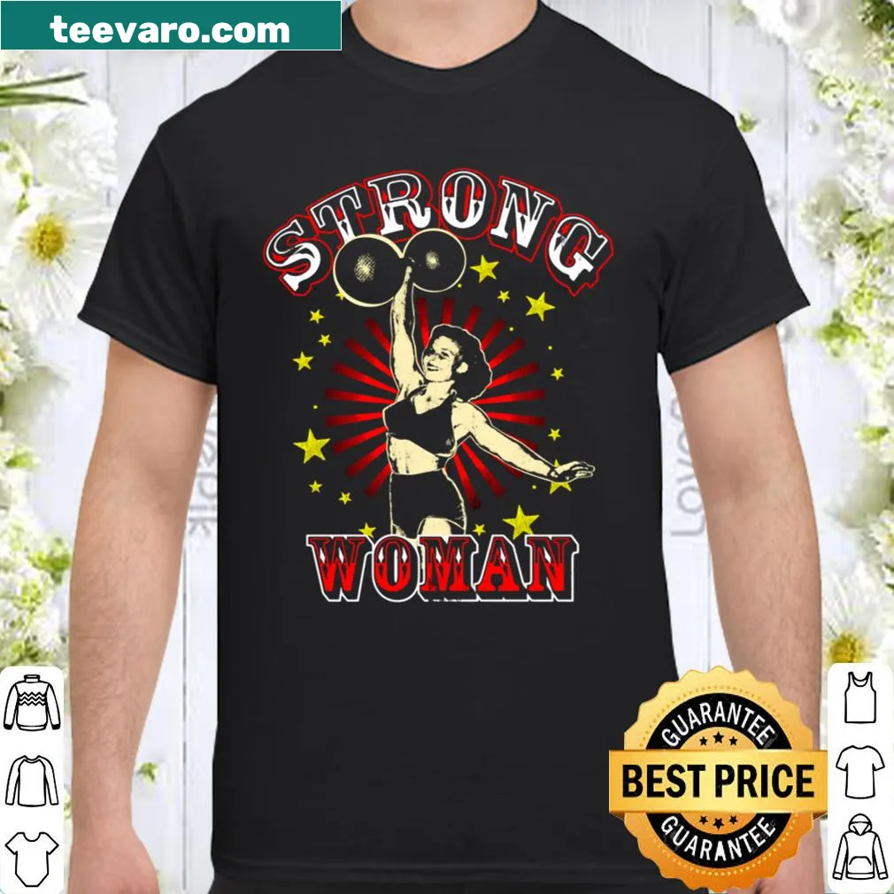 Vintage carnival theme shirt with circus graphics