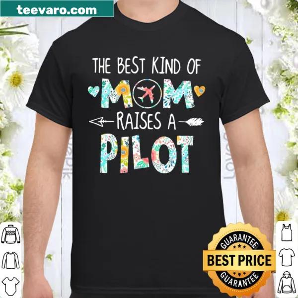 Heartfelt shirt celebrating moms raising pilots.