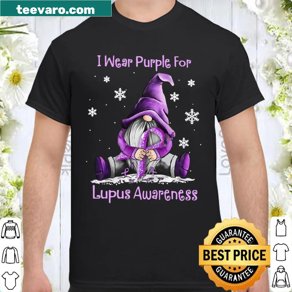 Gnome design for Lupus awareness with playful statement