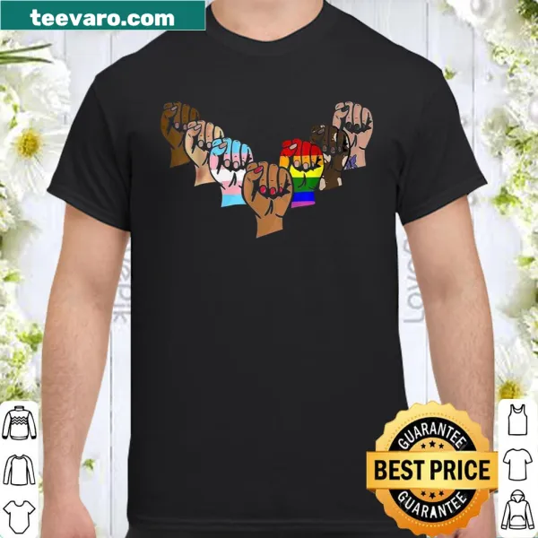 Pride-themed shirt promoting unity and togetherness