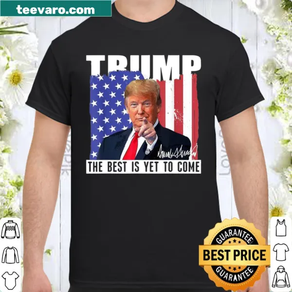Patriotic shirt with USA flag and inspirational text about hope