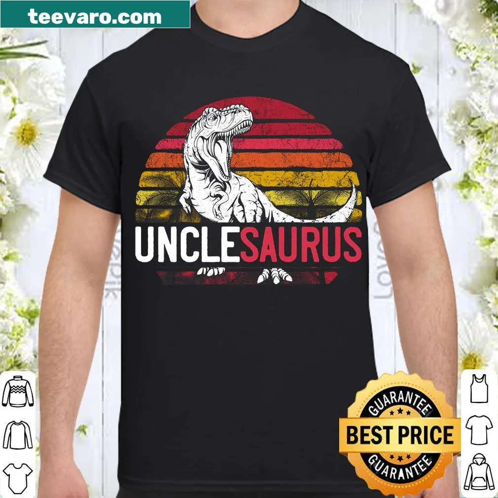 Funny T-Rex graphic with the text 'Unclesaurus'
