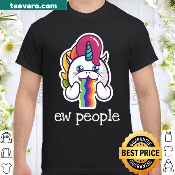 Cartoon unicorn shirt with a whimsical design