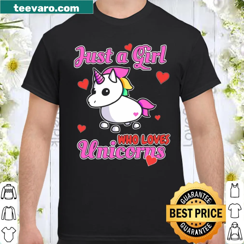Cute unicorn themed shirt for women with playful text