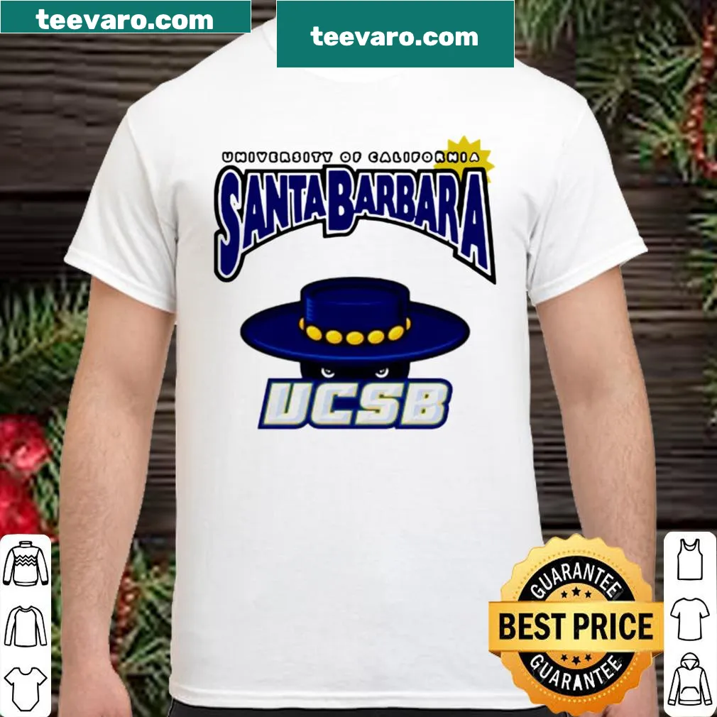 University of California Santa Barbara UCSB logo t-shirt