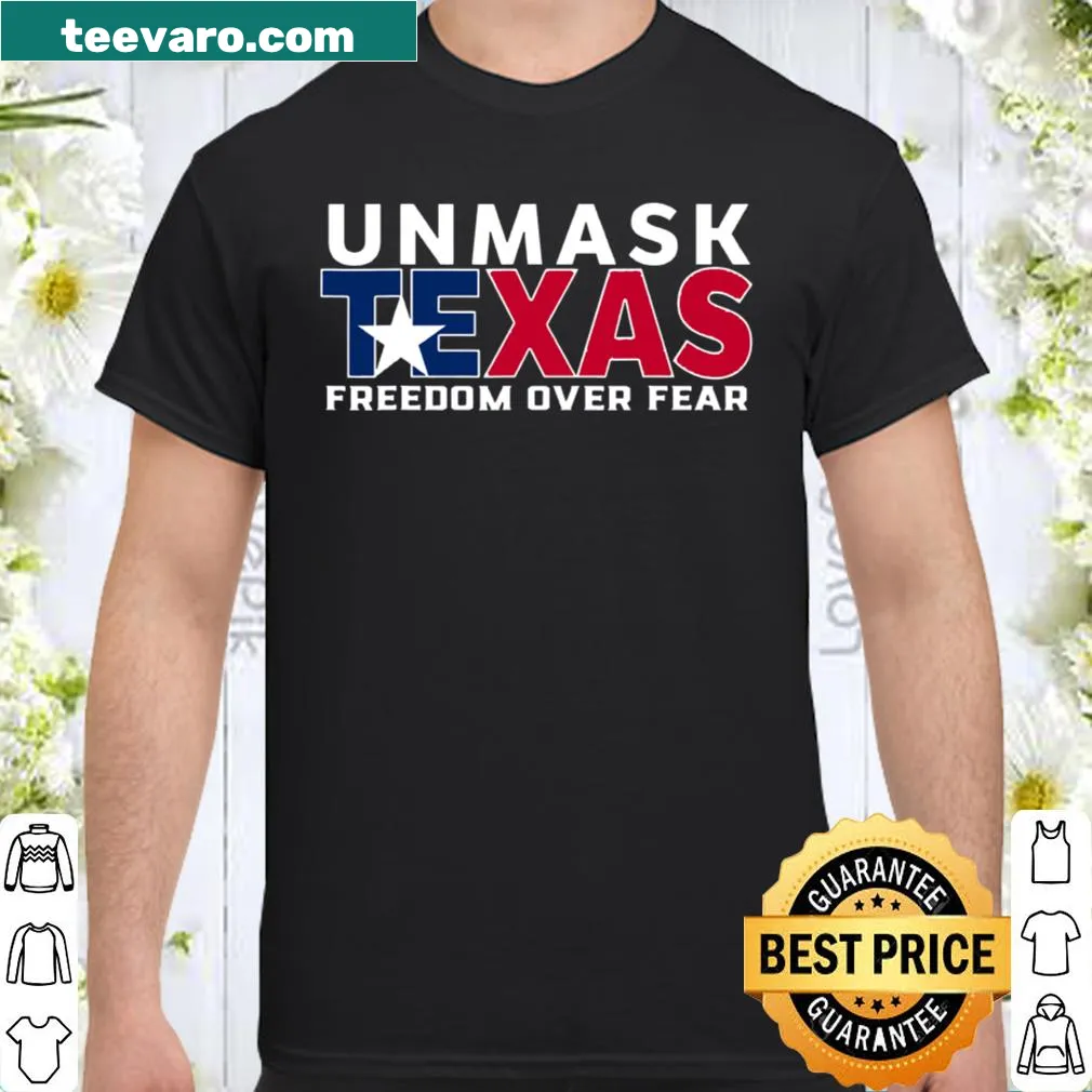 Typography shirt promoting Texas pride and individuality
