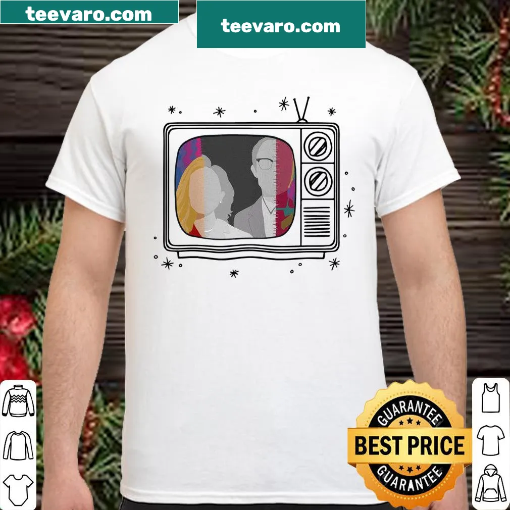 Whimsical Wandavision inspired graphic shirt