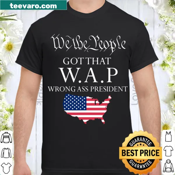 Edgy political humor shirt with bold text