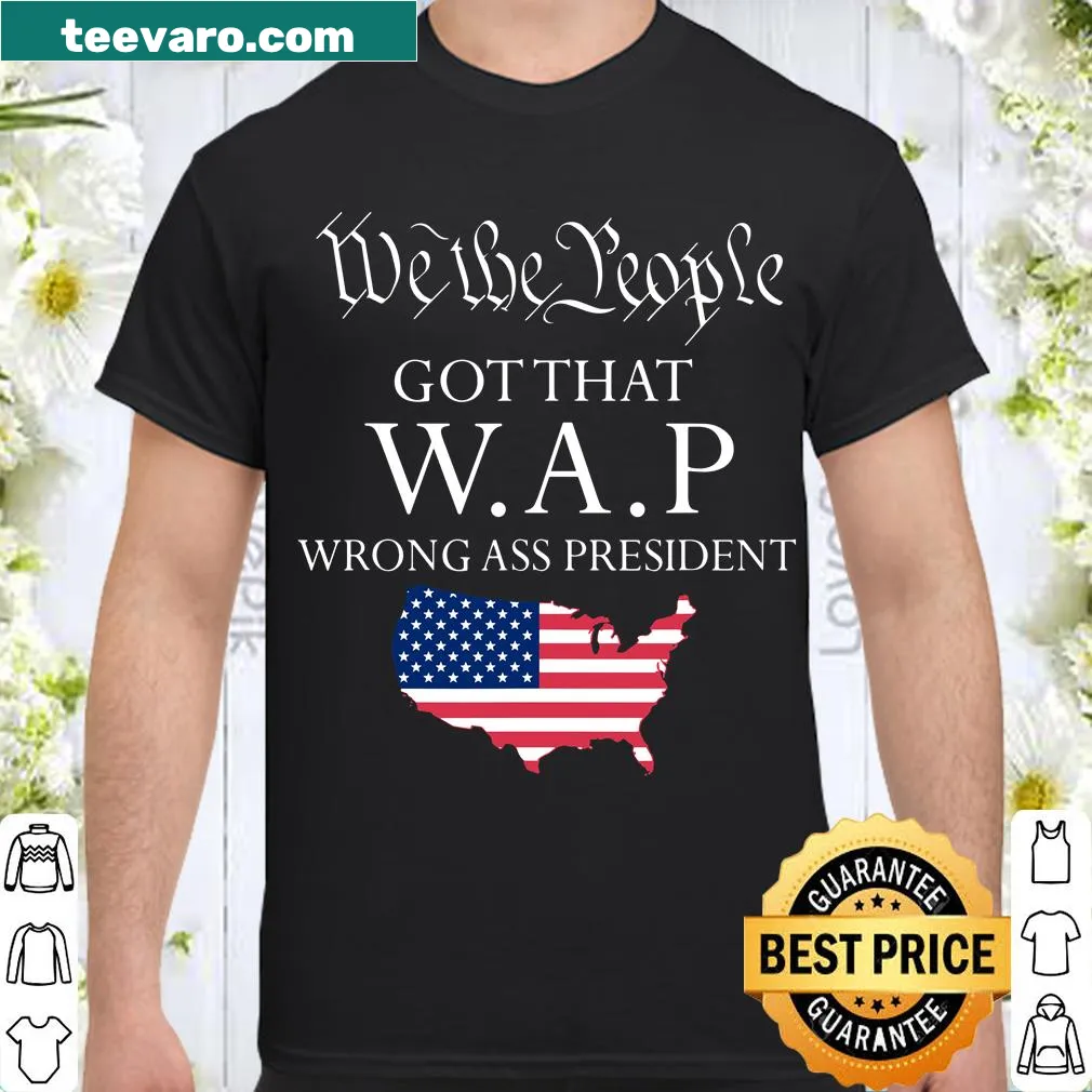 Edgy political humor shirt with bold text