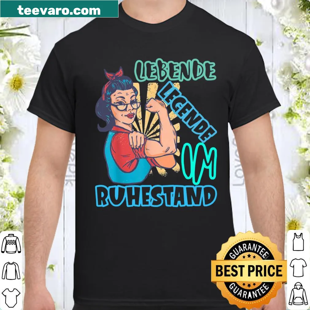 Vintage-style shirt celebrating retirement with bold lettering.
