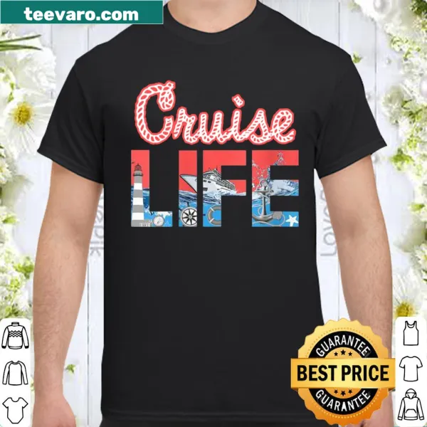 Charming shirt for women featuring cruising and sailing graphics