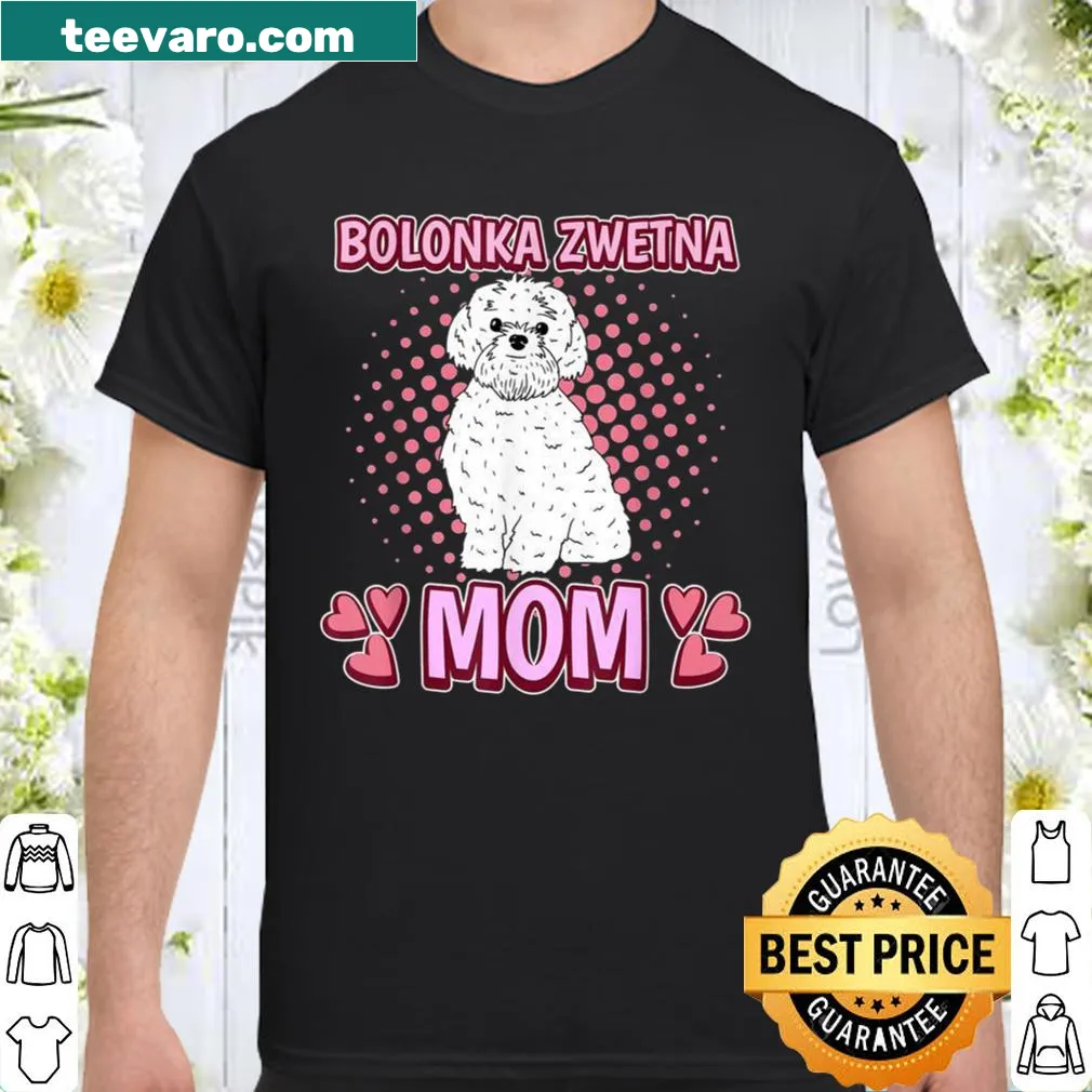 Cute Bolonka Zwetna design for dog-loving moms