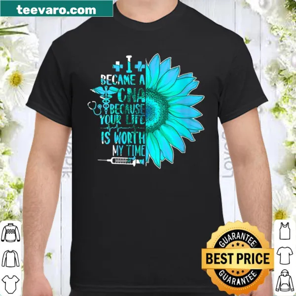 Floral design with 'Became a CNA' text