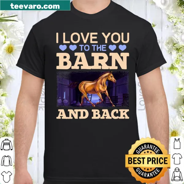 Shirt featuring a girl riding a horse illustration