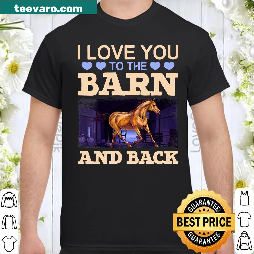 Shirt featuring a girl riding a horse illustration