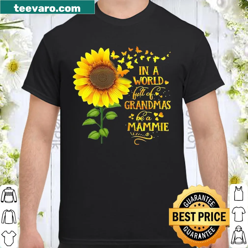 Sentimental shirt for Mammies with loving text about grandmothers