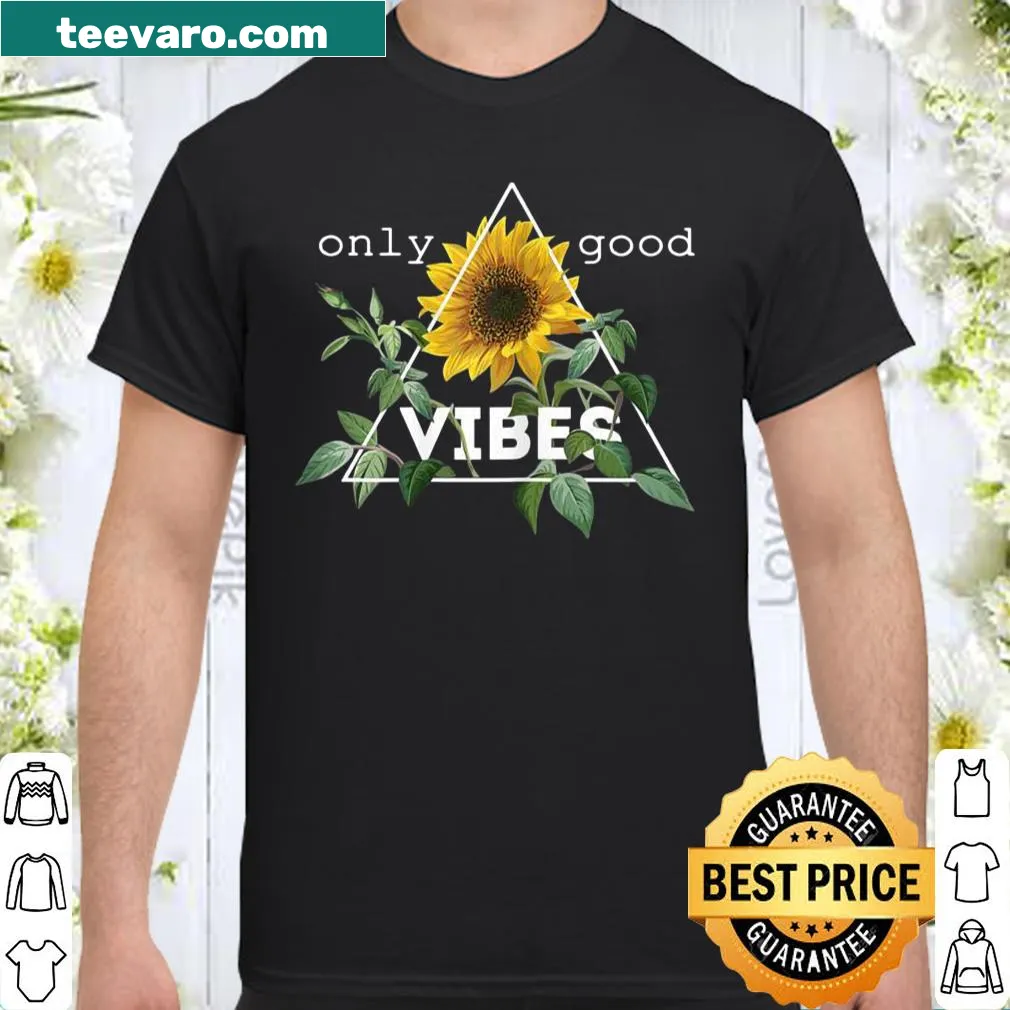 Floral design shirt celebrating spring and summer
