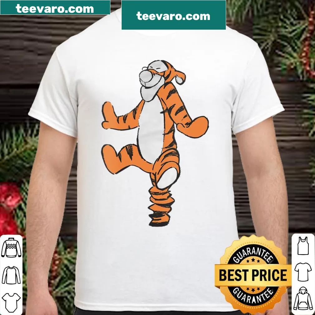 Simple sketch of Tigger from Winnie the Pooh.