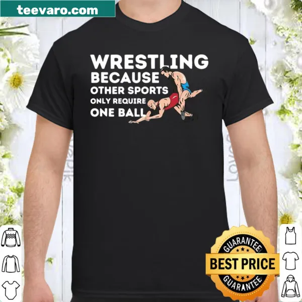 Playful wrestling shirt emphasizing dedication to the sport