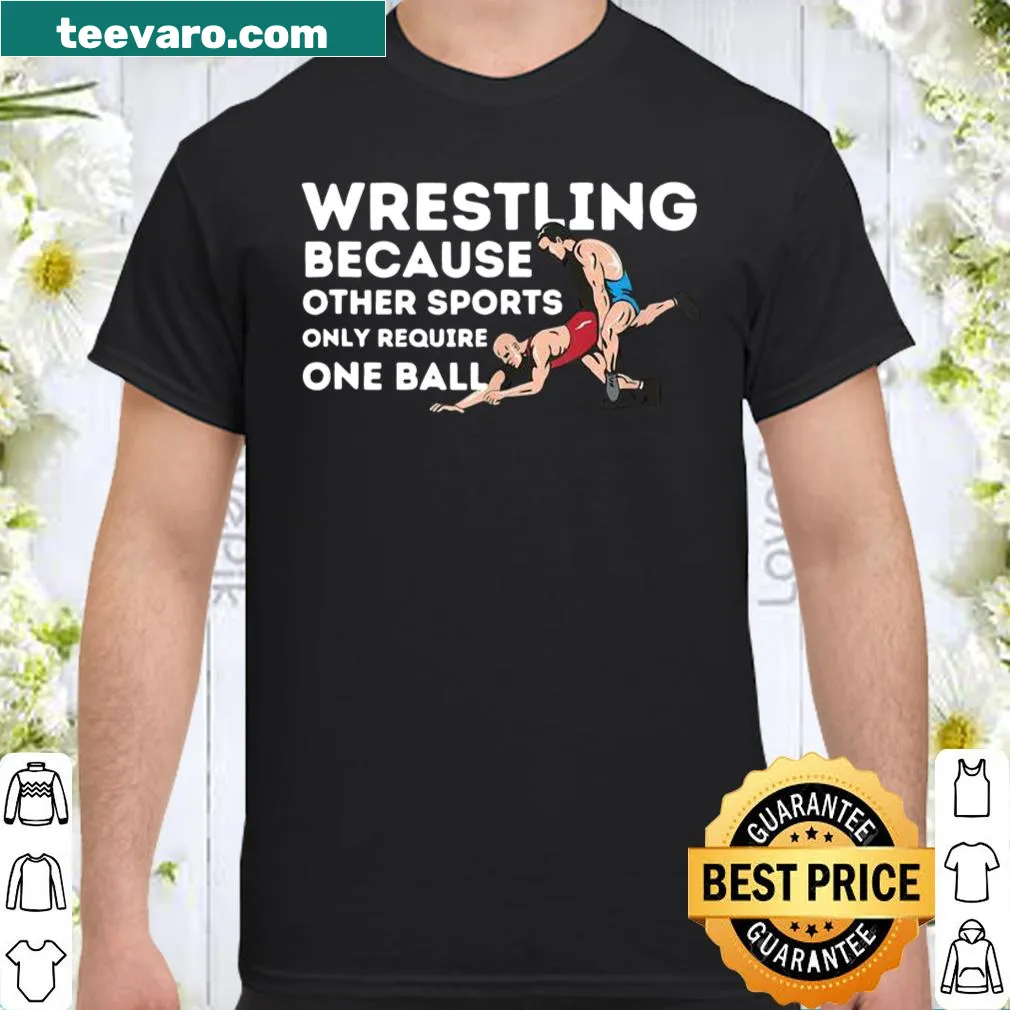 Playful wrestling shirt emphasizing dedication to the sport