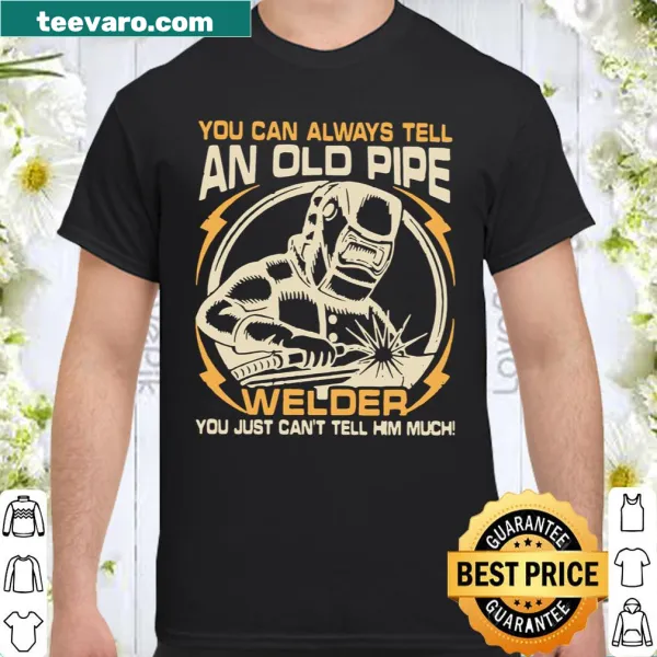 Humorous shirt for pipe welders with a witty saying