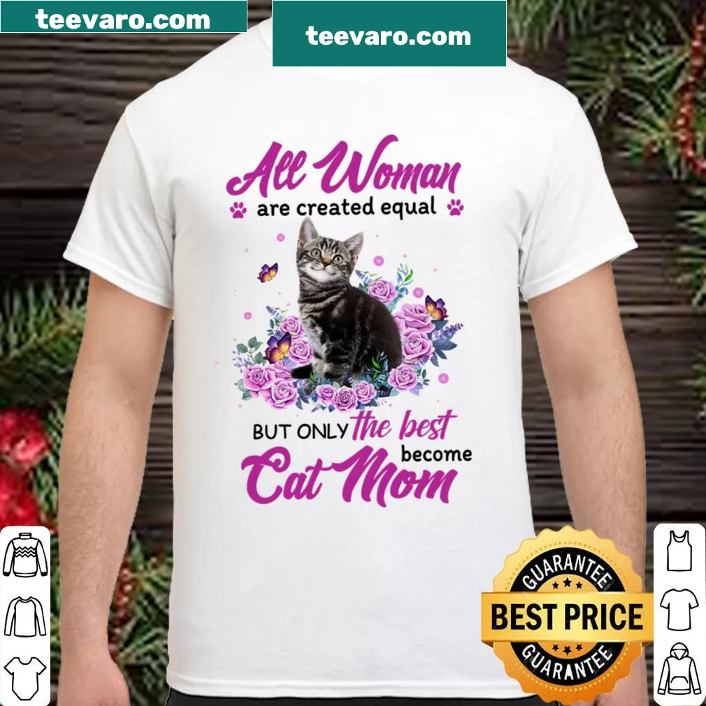 Playful Cat Mom shirt with a humorous message about cat ownership